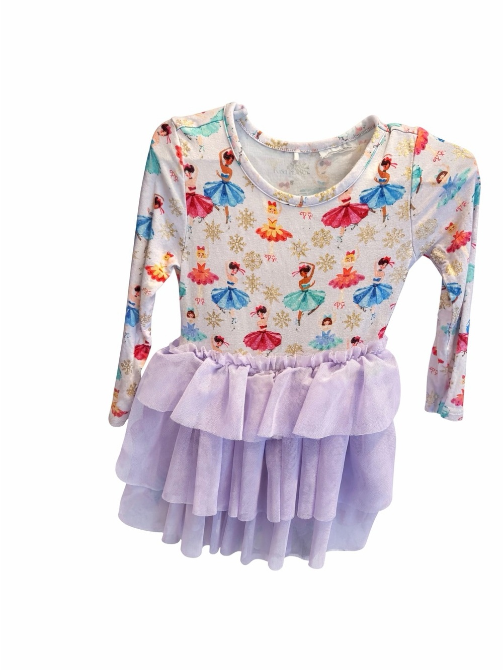Posh Peanut Lavender Multi-Color Ballet Tutu Dress